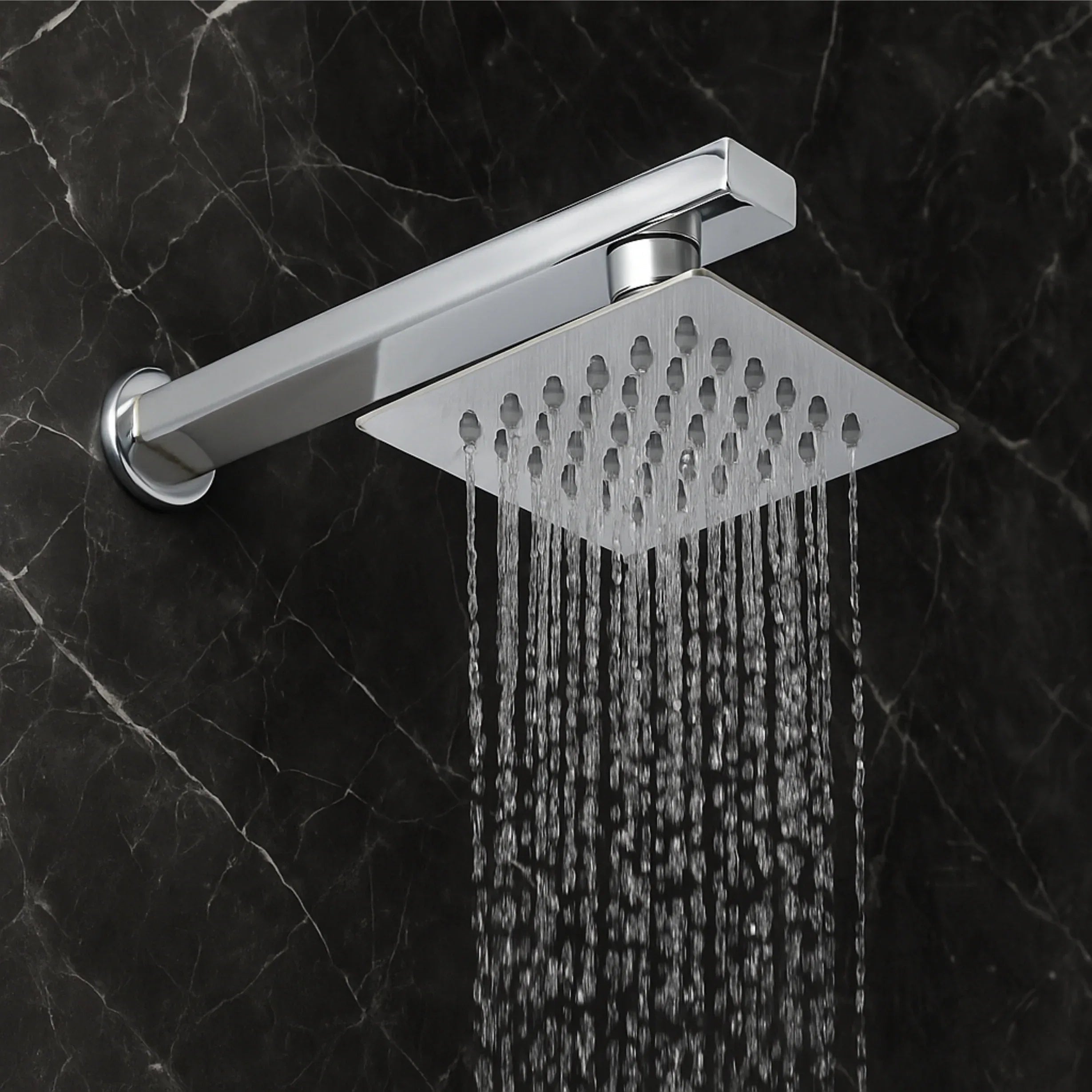 Rainfall Shower Head With Arm