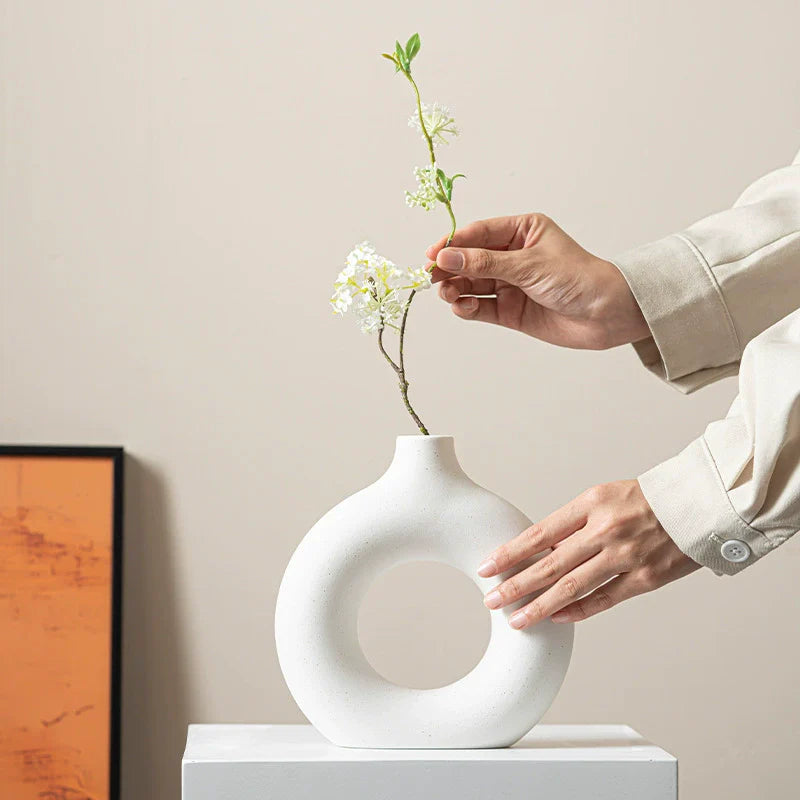 Modern Nordic Circle Vase