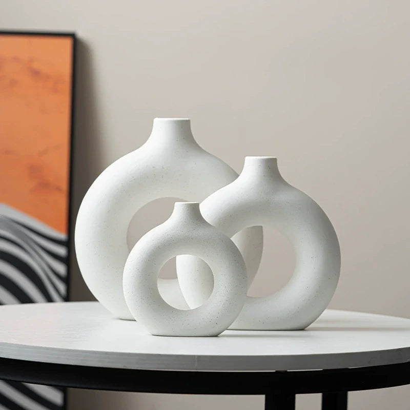 Modern Nordic Circle Vase